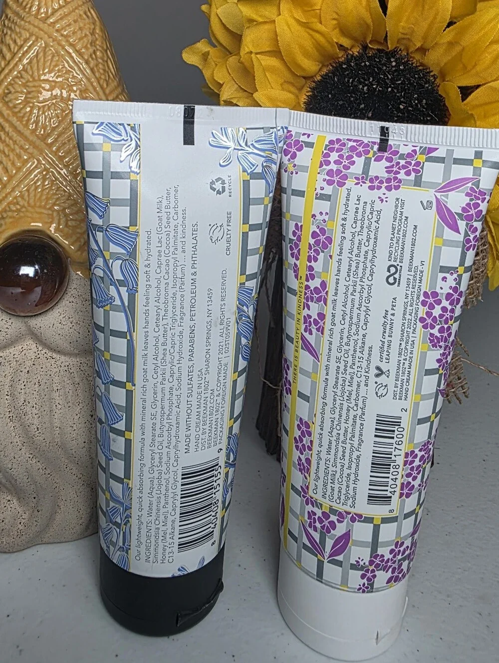 Beekman 1802 Silver Belle Bouquet & Lilac Dream  Goat Milk Hand Creams - Picture 2 of 3